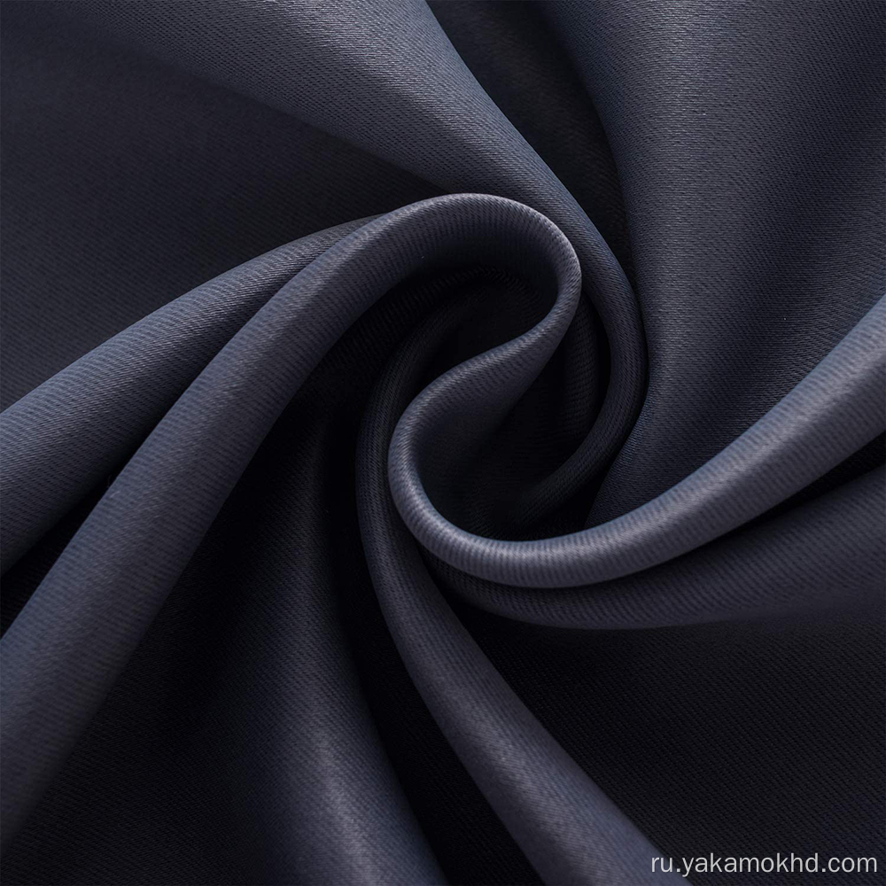 Черные шторы Ombre с карманом для удочки