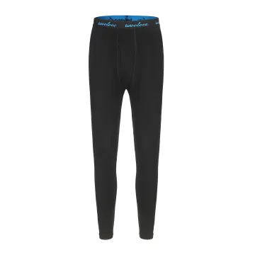 WOOLOVE Men's Heated Merino Wool Thermal Underwear Pant