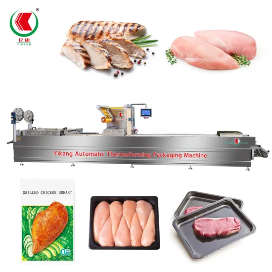 Chicken Breast Vacuum Skin Packing Machine