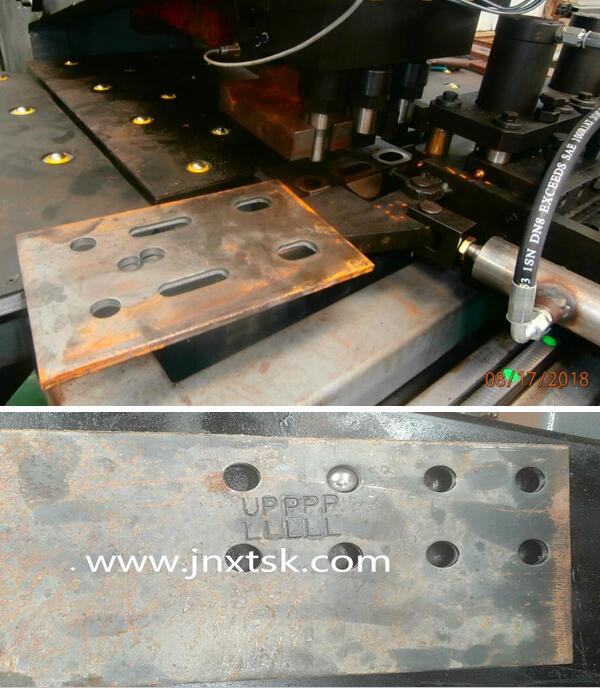 CNC Hydraulic Heavy Punching Marking Machine