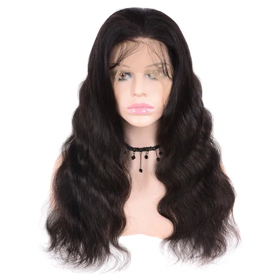 Raw Indian Remy Human Hair Wig with 13*4 frontal Wholesale Virgin Lace Closure Wig 13*4 lace front body wave wig