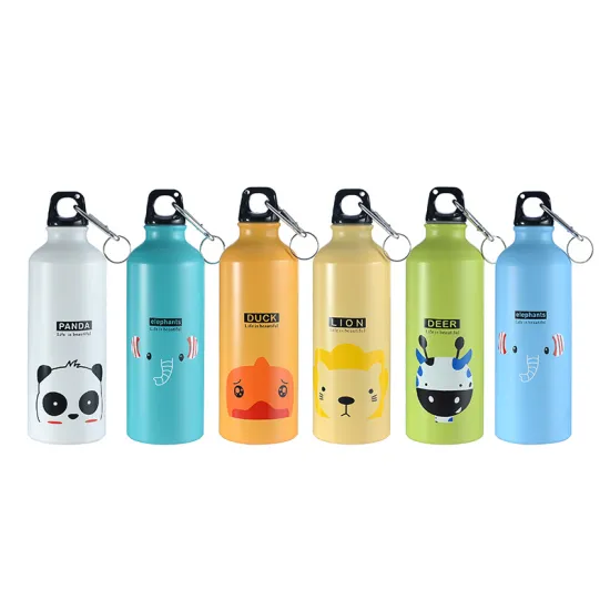 17 oz Stainless Steel & Aluminum Food Grade Water Bottles - Bulk, Reusable, Motivational & Perfect for Kids, Gym Use