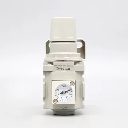 SHINYEE Pneumatic Reducing Valve R1100-8100: CKD Type Reversible Aluminum Pressure Regulator