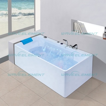 Affordable Luxury: Large Acrylic Whirlpool Jetted Bathtub Shower Spa