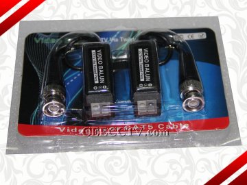 1 Ch Passive Camera Cctv Bnc Utp Cat5 Video Balun Twisted Pair Transceiver Cable Cee-tp10
