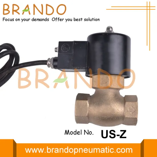 Explosion Proof Hot Water Steam Brass Solenoid Valve