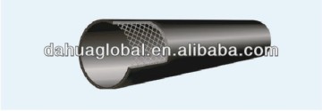 Steel wire gauze PE multiple-unit tube