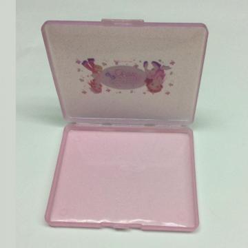 Plastic thin item storage box