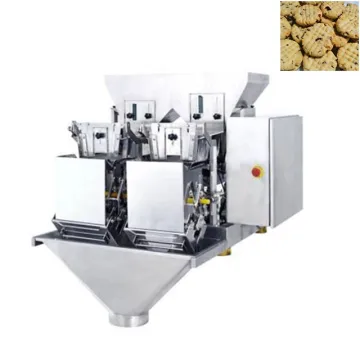 Linear Weigher for Large Volume 2-Head Weighing, Filling, and Packaging Machine