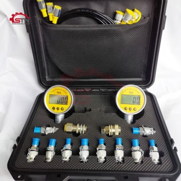 Digital Display Test Pressure Gauge for Excavator Hydraulic Pressure Gauge Test Kit