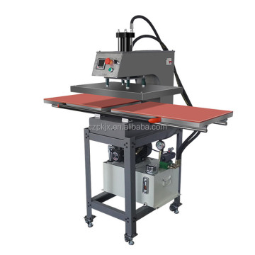 Factory Wholesaler: Movable Double Station Hydraulic Heat Press Machine with Lowest Price