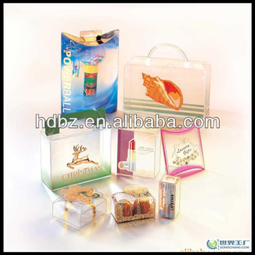 boîte à outils en plastique transparent pliant personnalisé
