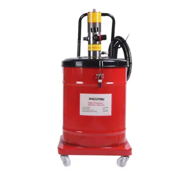 High-Pressure Pneumatic Grease Pump - 12L, 20L, 40L Air Operated Lubrication for Cars and Trucks