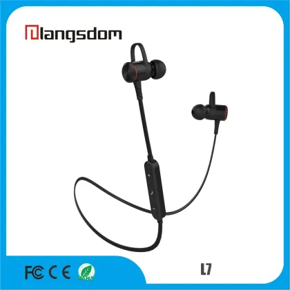 langsdom sport blue tooth headset earplug metal bluetooth wireless earphone
