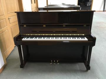 Middleford Walnut Polish Acoustic Upright Piano with Piano Bench