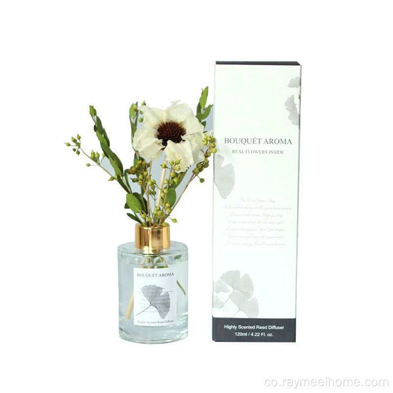 120ml aromaterapia fiore fiore reed di diffuser