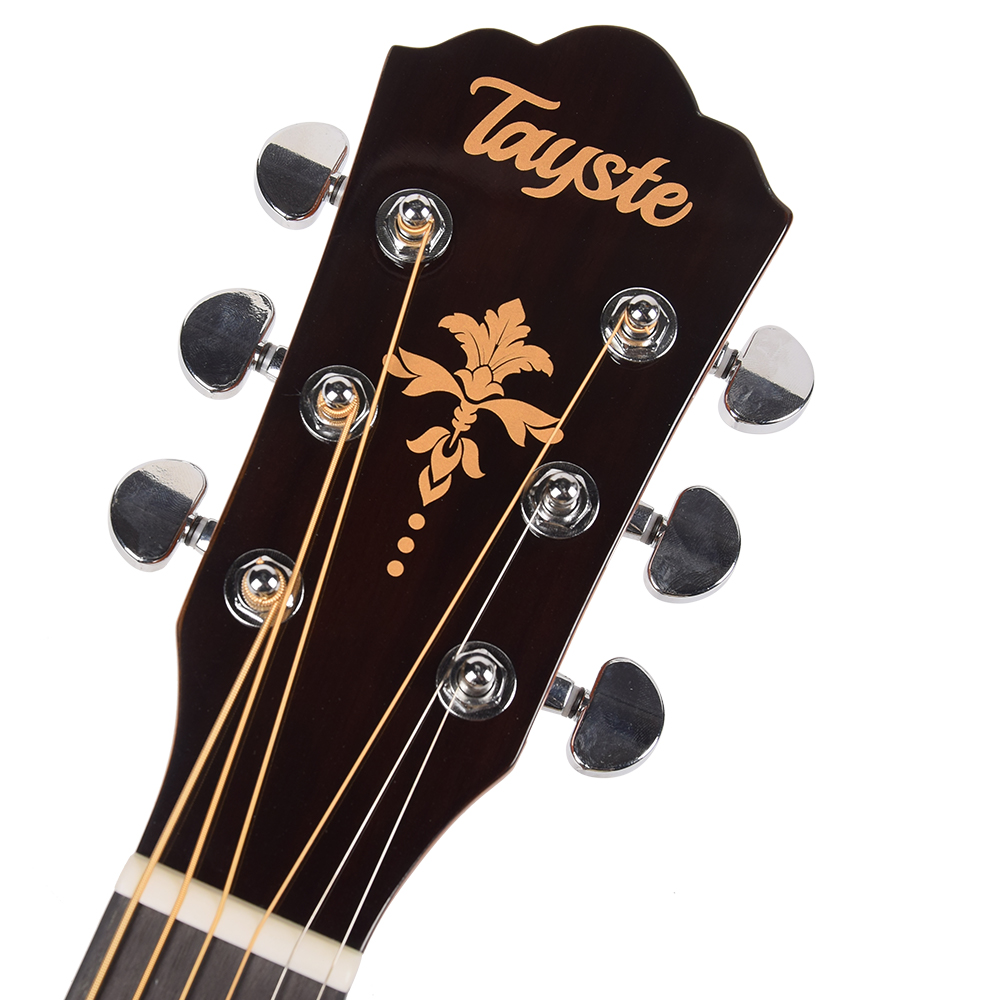 Guitare Semi-acoustique Fame Big Boy Orange - Corps Hollowbody, Manche En Acajou, Micros Style Tron