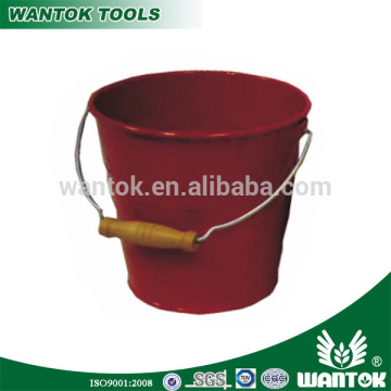 powder coated small metal tin bucket with handle for kids Children Metal Bucket