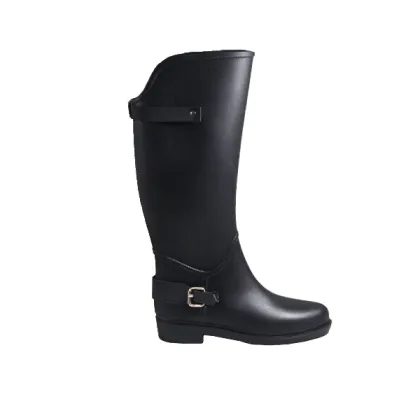 PVC Jockey Riding Rain Boots for Women