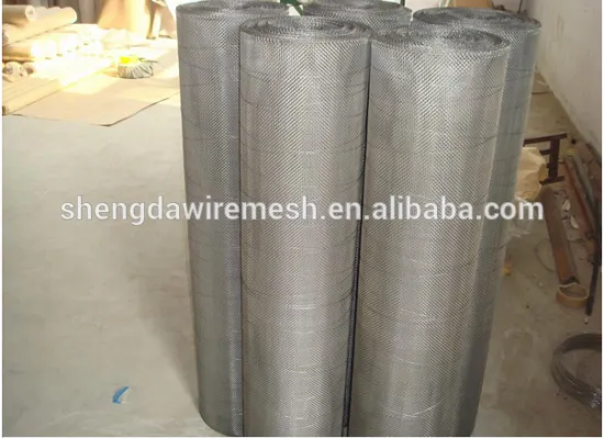 Lowest price reliable manufacturer 302 304 316L stainless steel wire mesh at reasonable price