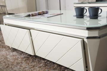 Modern wooden TV cabinet