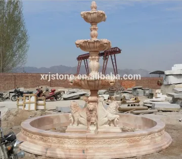 Lion head water fountain nozzle