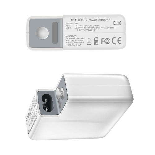 29/61/87w usb c power adapter macbook charger