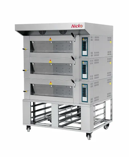 Nicko Electric Deck Oven Stainless Steel Bakery Equipment