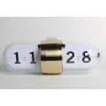 Capsule Appearance Flip Desk Clock