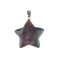 Fancy Jasper 30mm Star Pendant Pendant Keychain