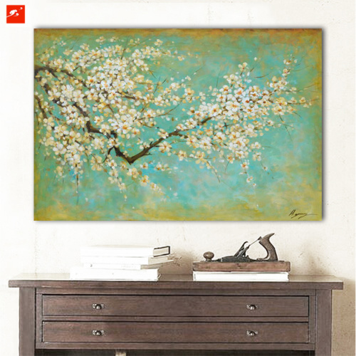 Plum Flowers Wall Art Canvas Paitning