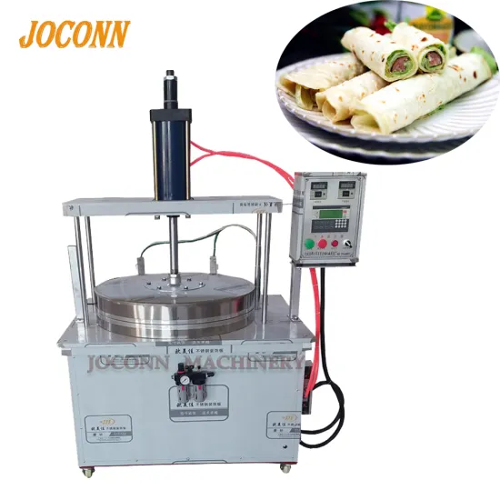 Automatic Electric Flour Tortilla Press Machine - Chapati Roti Shaping Equipment