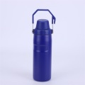 Portable travel kettle with handle and crooked mouth