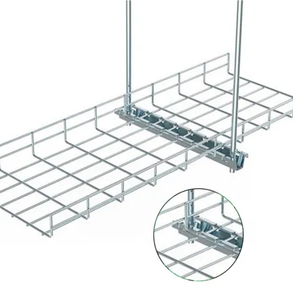 Welded Stainless Steel Cable Tray for Outdoor Use - Cablofil Wire Mesh Bridge Equipment