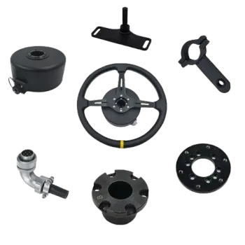 Electric power steering motor for precision agriculture