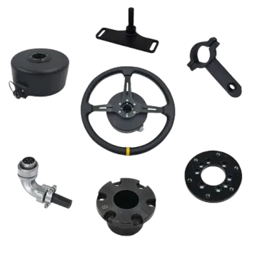Electric power steering motor for precision agriculture