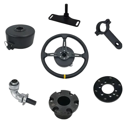Electric power steering motor for precision agriculture