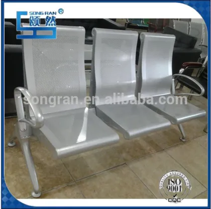 Public Metal Seating Hospital Chair High Back Airport Waiting Chairs Bench 802-03-011