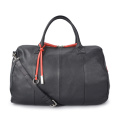 Borsa da viaggio in pelle con cerniera Weekender Bag Unisex