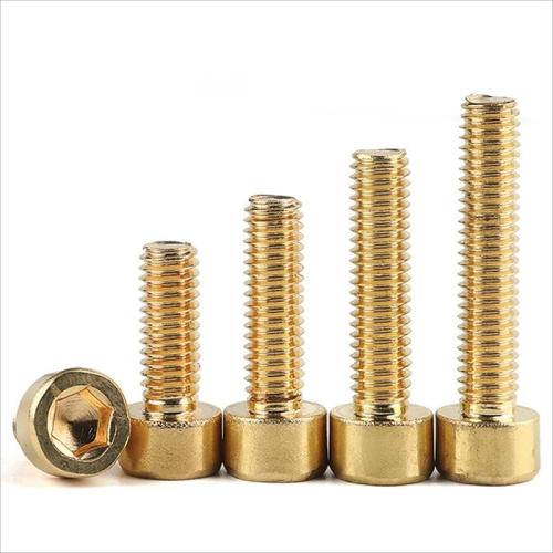 Brass Hexagon Socket Cap Head Bolts