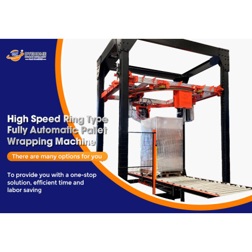 Ring Type Fully Automatic Pallet Wrapping Machine