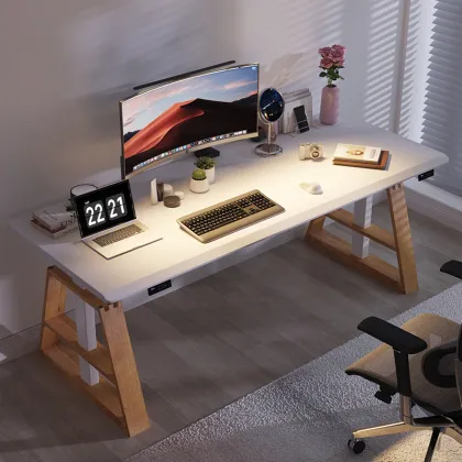 Office Adjustable Height Big Computer Desk