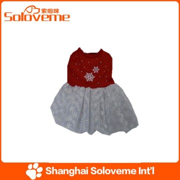 2015 Hot sale beautiful latest fashion dog dress