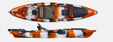 Spacious and Stable Fishing Kayak 1 person Sit On Top Chinese Aqua