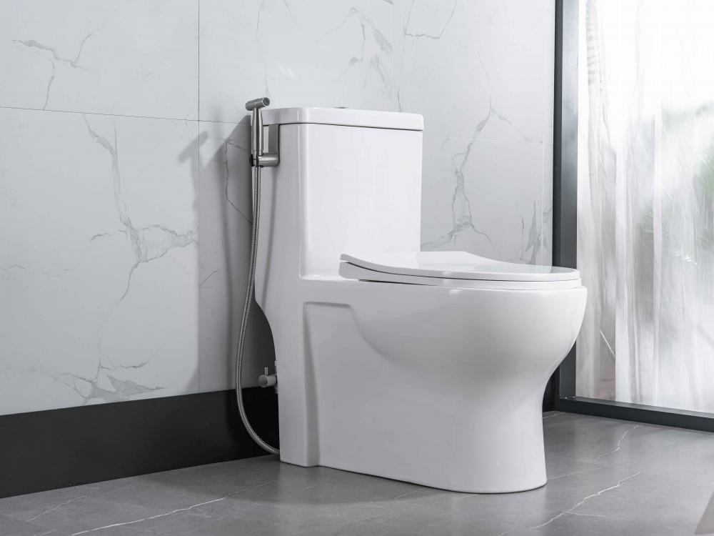 304-STALSLASTEL-Toiletten-Bidet-Set-Kit mit Knopfsprühgerät