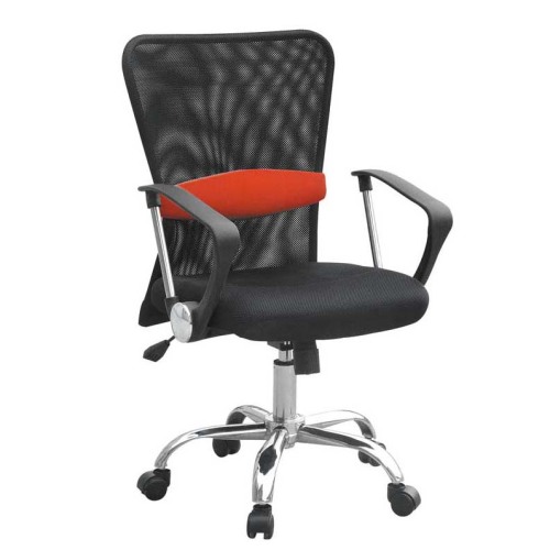 Soft Fabric Revolving Armrest For Office Chair