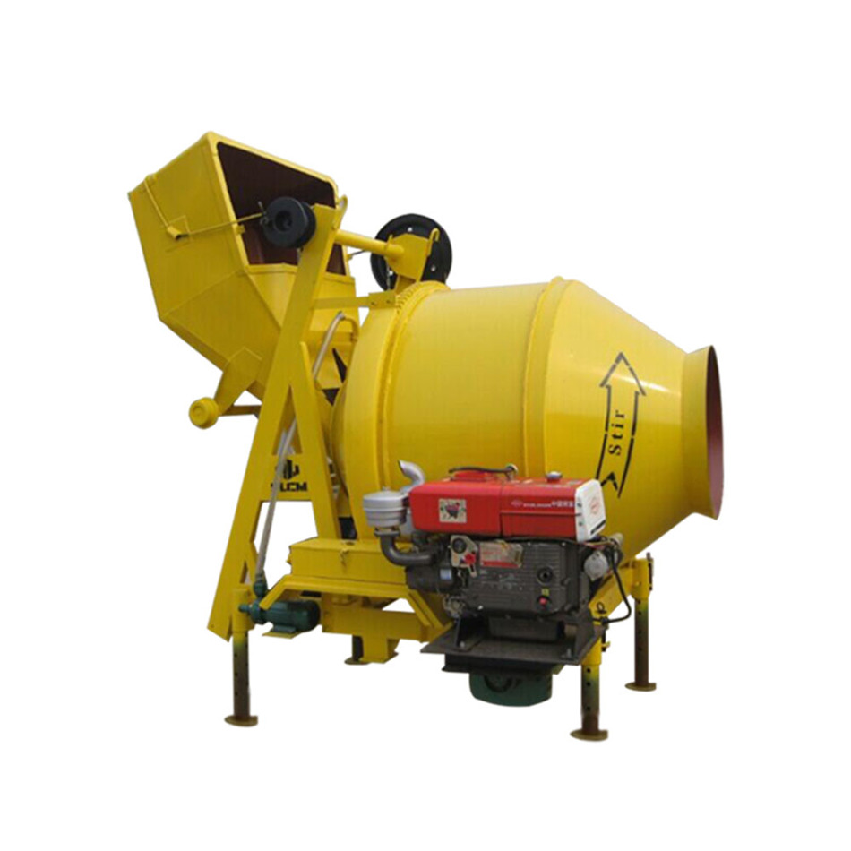 Self diesel used 350 litre concrete mixer machines