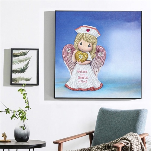 Enfermeira Angel 5d Diamond Painting Cross Stitch