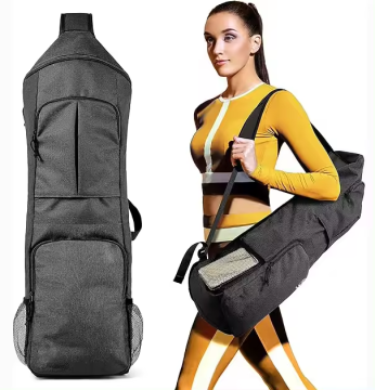 Multi-Pocket Large Capacity Crossbody Yoga Mat Sling Bag