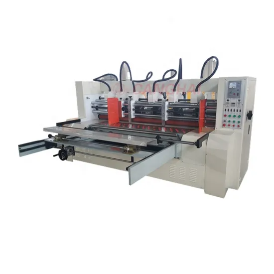 CANGHAI 4 Blade 6 Scorer Automatic Corrugated Thin Blade Slitter Scorer